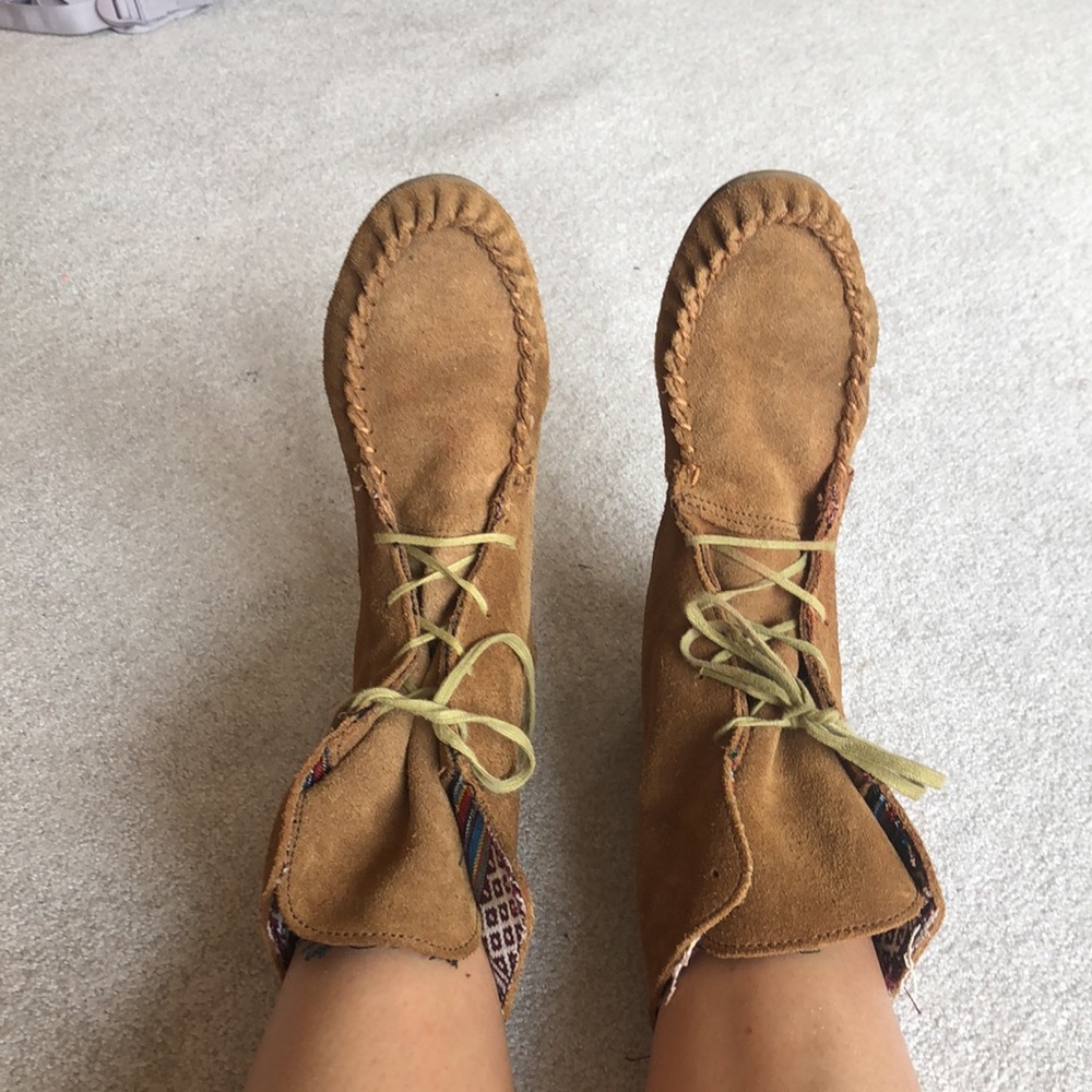 Lace Up Moccasins